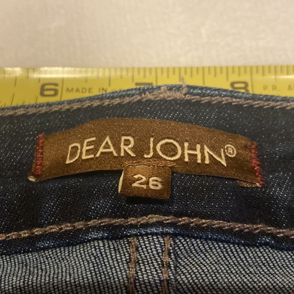 DEAR JOHN Joy Rich Comfort Skinny Size 26 Blue Jeans - Picture 8 of 16